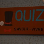 Quiz savoir – vivre