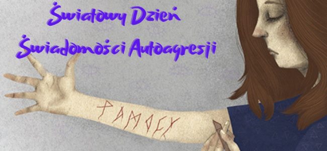 Plakat dzień świadomości autoagresji